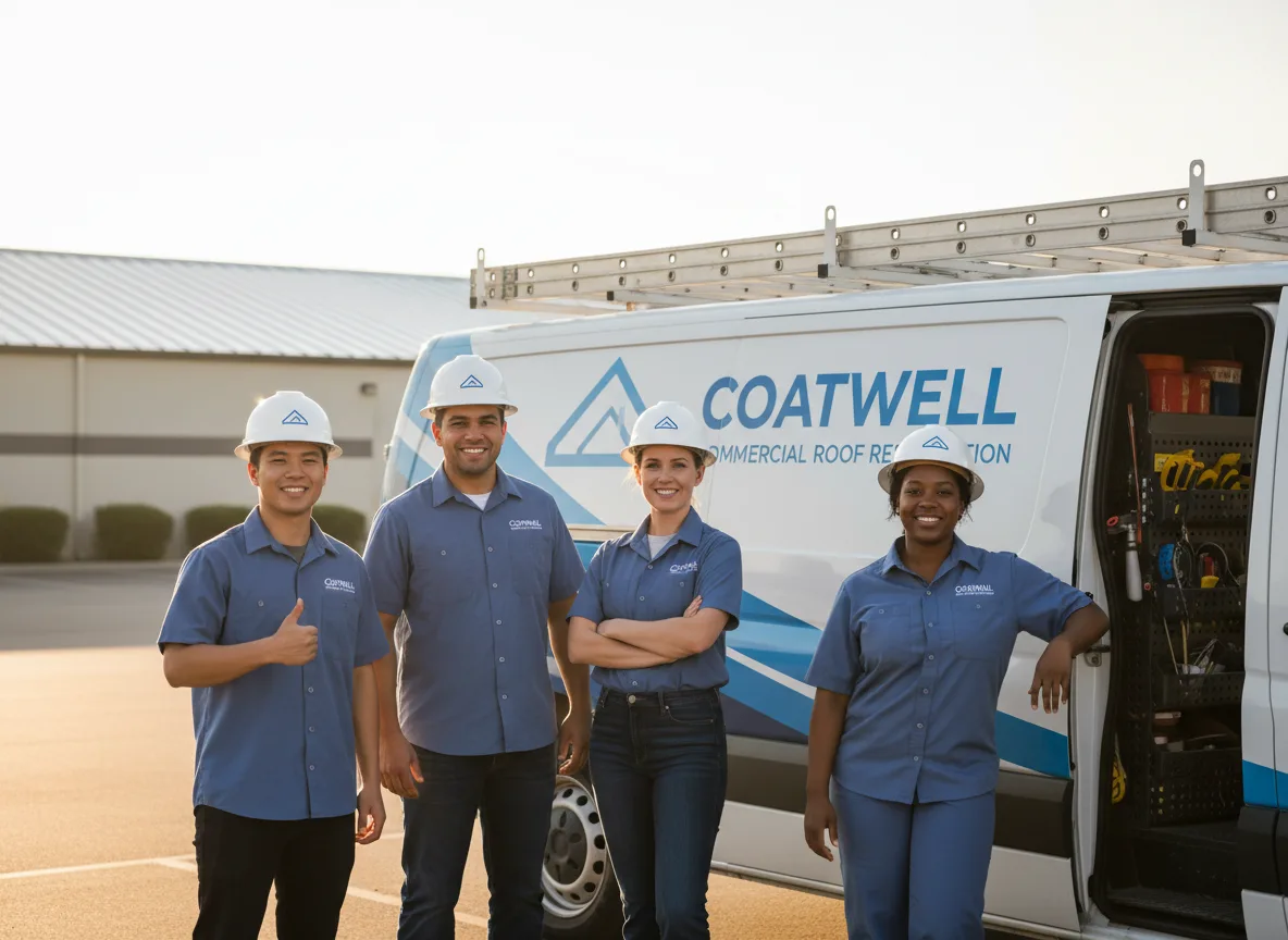 Commercial roof coating company in Packwood, IA